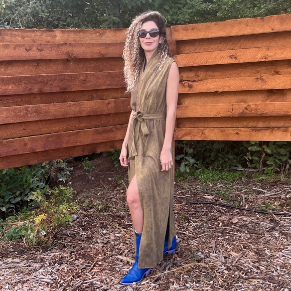 OSLKEN KIMONO DRESS – Organic Fabric - Tie Dye - Picture 9 of 9